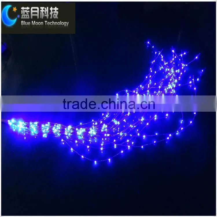 Micro Copper wire vine tree 300 led for outdoor party lights