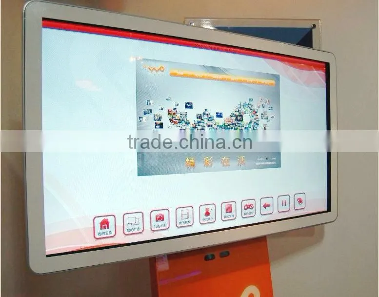 14' Wall Mount Advertising LCD Digital Signage Touch Screen OEM factory
