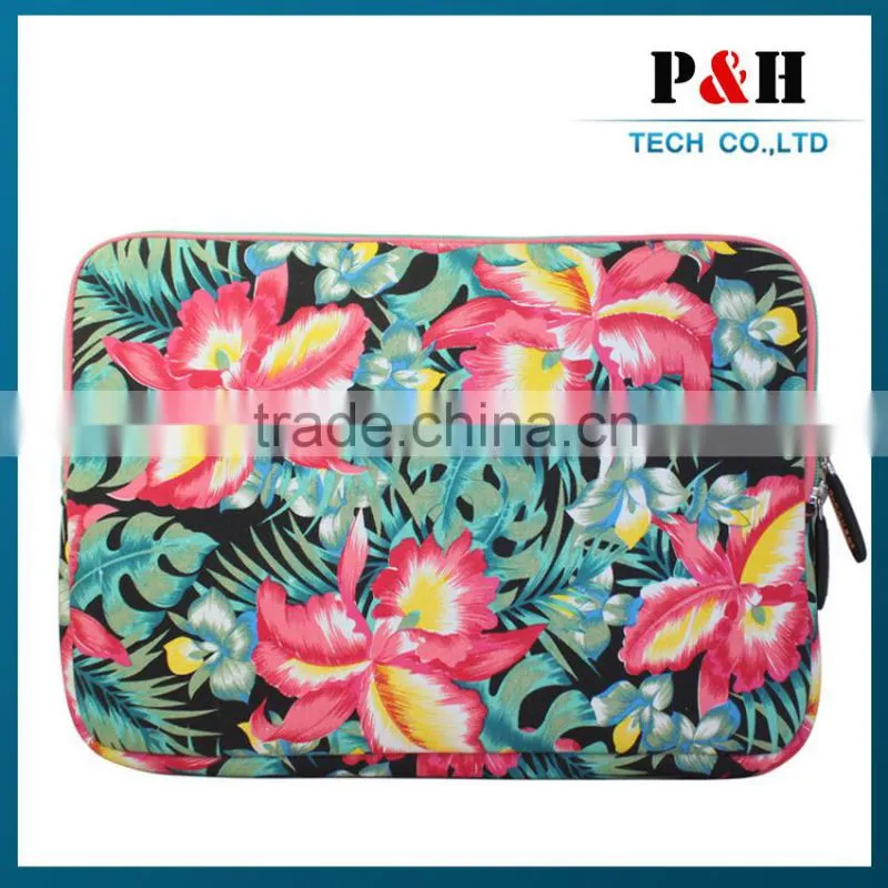 new age stylish women neoprene laptop sleeve