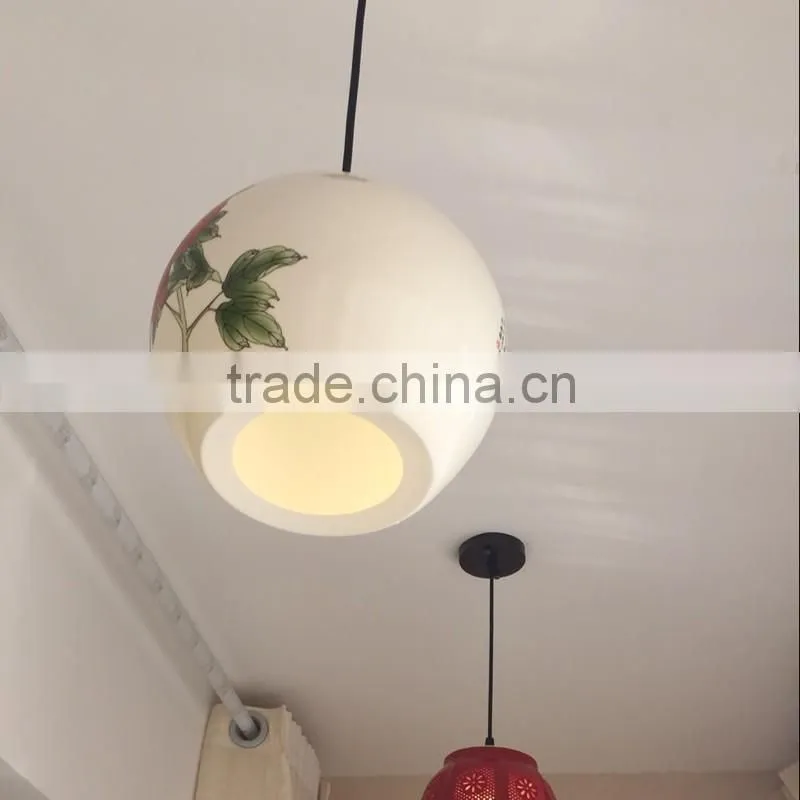 Morden Ceiling Light Beautiful Chandelier Jingdezhen Porcelain Light For Living Room Lighting Dining Room Hotel Ceiling Lamp