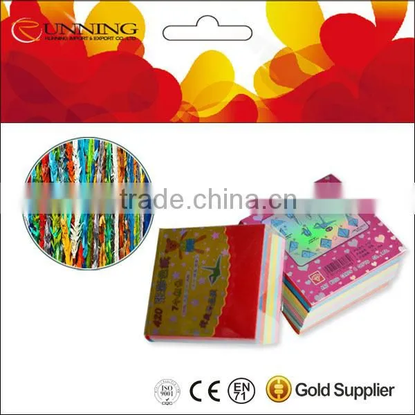 Eco-friendly Colorful DIY Origami Paper for Sale