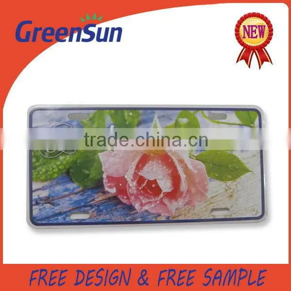 Wholesale Cheap customized license plate sublimation blanks