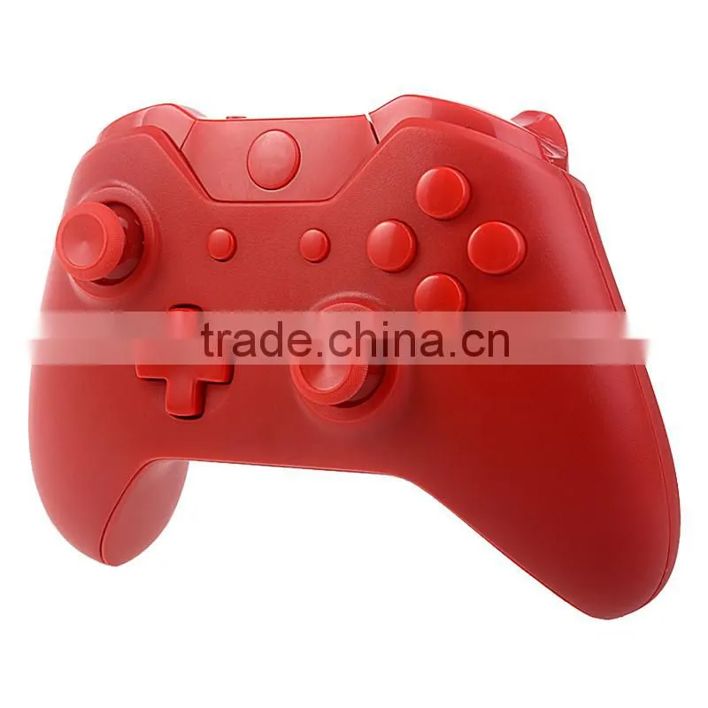 Soft touch red full set housing cover for Xbox One shell case