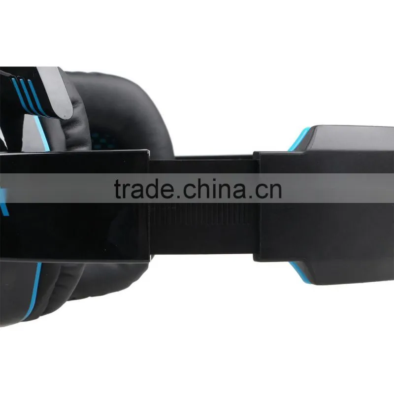 Cheap price overhead 3.5mm stereo gaming headphone