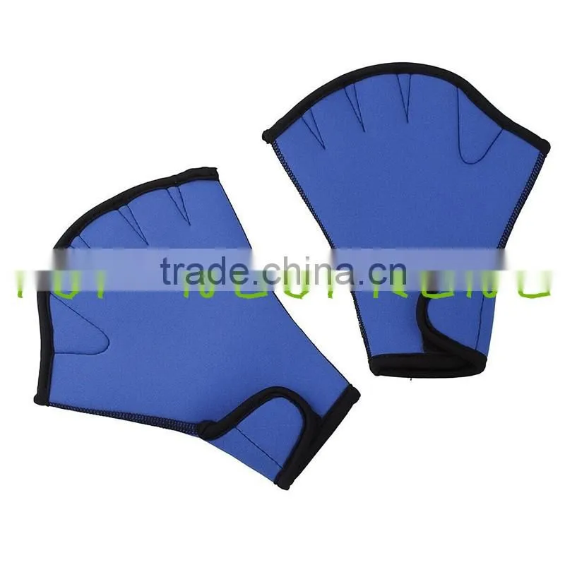 Swim Gloves Fitness Water Resistance Training Webbed Gloves