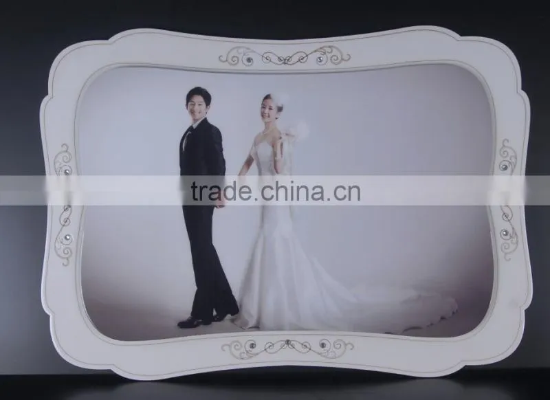 Double100 wooden photo frame photo picture frame of different shape