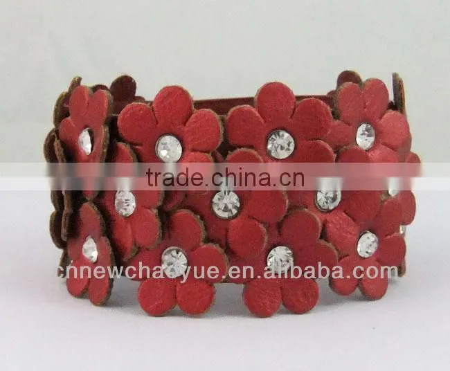 new products wholesale leather bracelet from China supplier