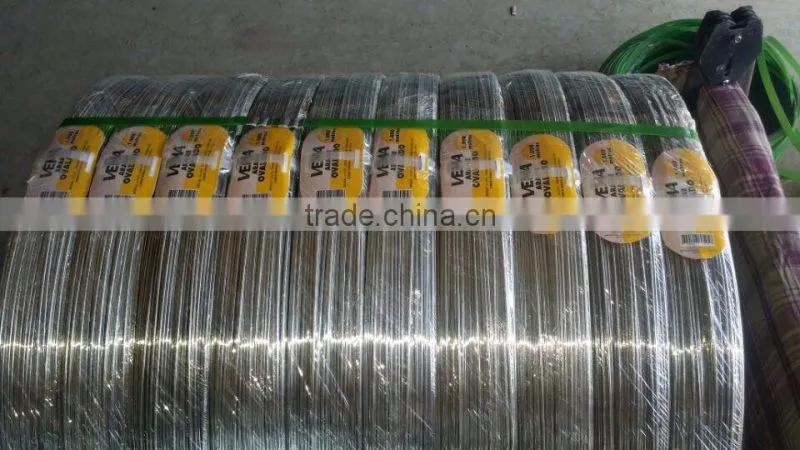 2.7/2.2mm,3.0/2.4mm Hot sales Brazil Uruguay Galvanized Oval Wire For farm fencing