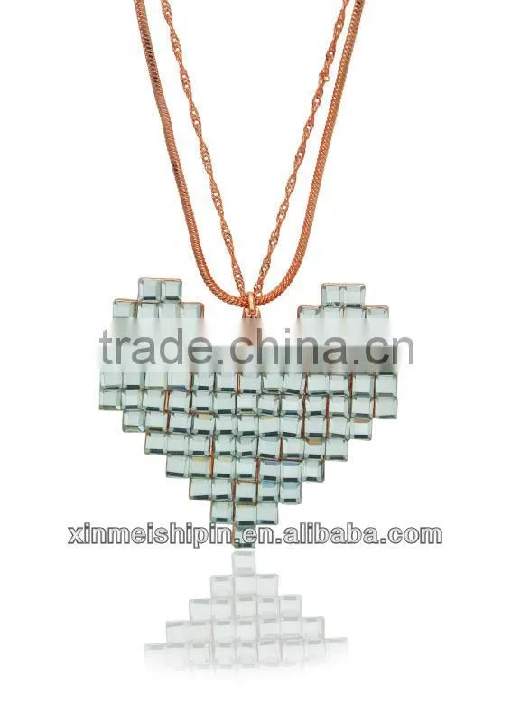 2013 pendant necklace & heart shape necklace LN066-2