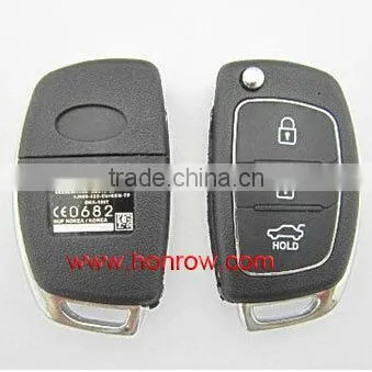 Hyunda 3 button remote key blank