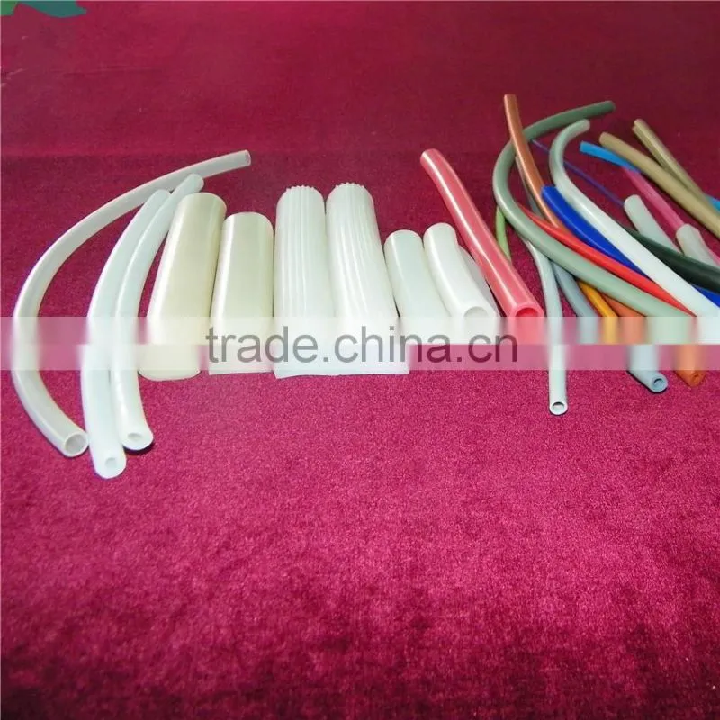 FDA clear silicone hose Food grade Silicone rubber transparent tubes
