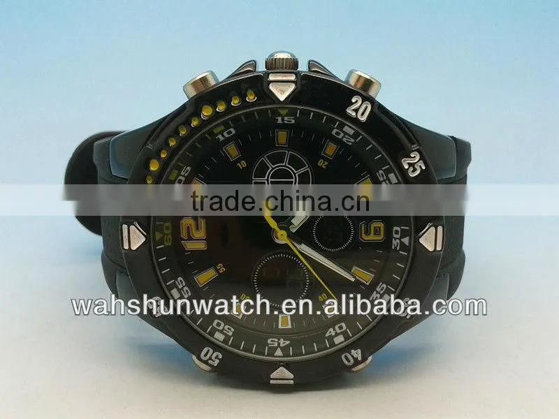 factory custom hot sale promotion products black ipg plating alloy case oem watch