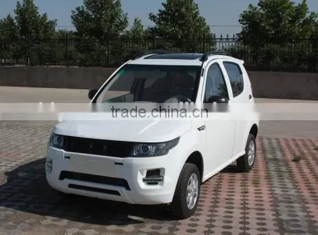 High Speed Smart 4 Seater Electric Car with AC