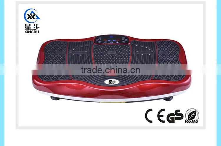 Whole body vibration machine crazy fit massage with music function and Magnetic therapy massage