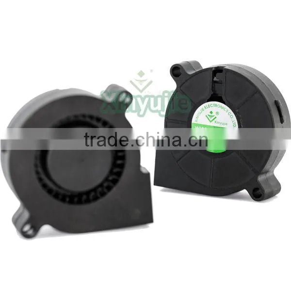 XJ5015H 50*50mm12v low noise air conditioner blower fan