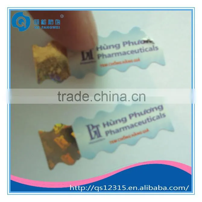 Pre-printed Tamper Proof Labels