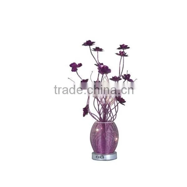 Newest energy conservation good table lamp,table top chandelier centerpieces for weddings