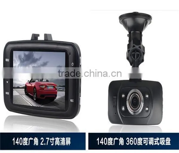 New GS8000 Full HD 1920x1080P 2.7 inch LCD G-Sensor HDMI 30FPS IR Night Vision dvr
