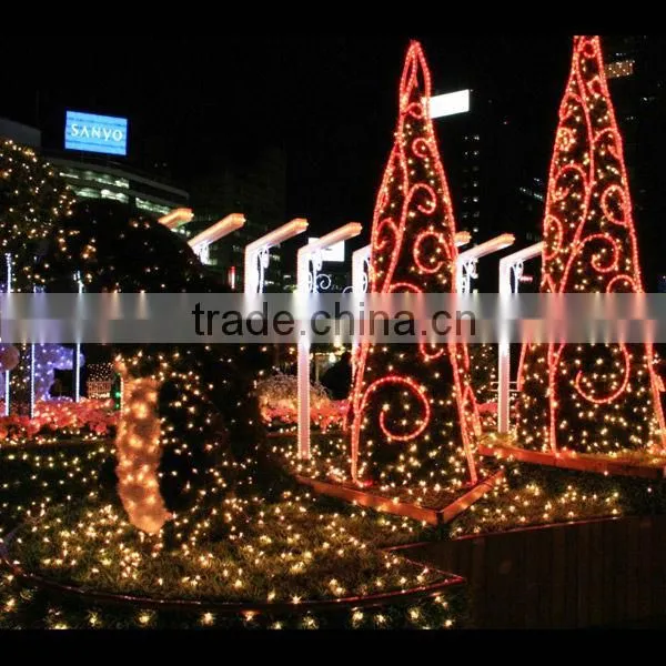 2d motif led outdoor lights trains christmas /led decor for christmas