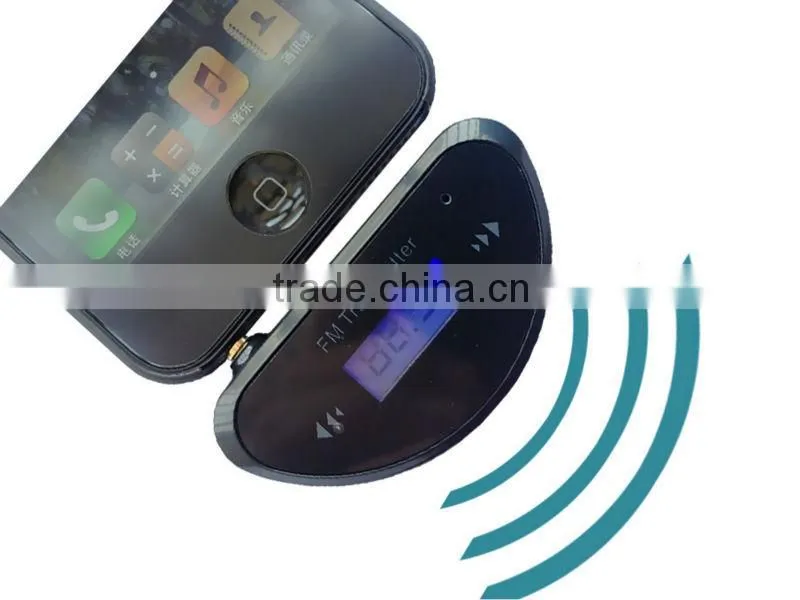 Mini FM Transmitter with LCD-Display for iphone 5