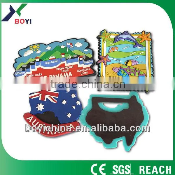 New designer colour rubber fridge magnet
