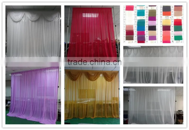 Singapore wholesale used pipe and drape backdrop curtain pipe and drape for sale