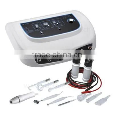 B-2092 Galvanic+ vacuum cleaner+spray bottle + high frequency 4 in 1 electronic multifunction beauty equipment