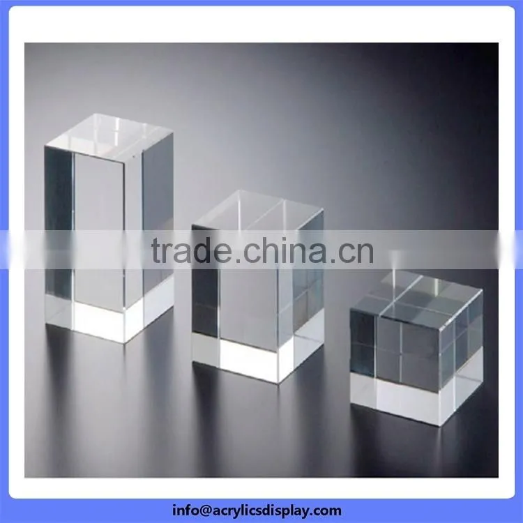Bottom price hotsale acrylic clear paper weight
