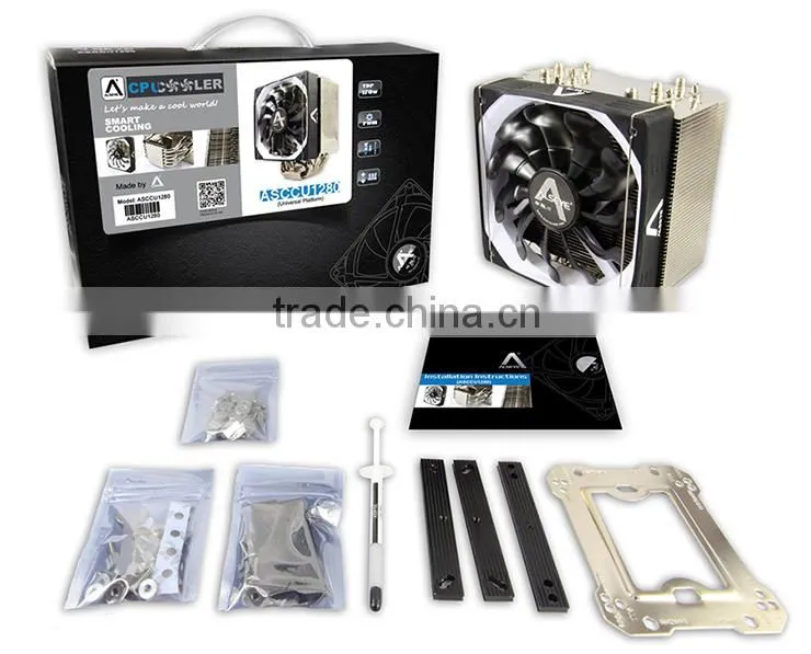Alseye ASCCU1280 extrusion aluminum heat sink