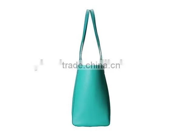 Plain Leather Tote Bag