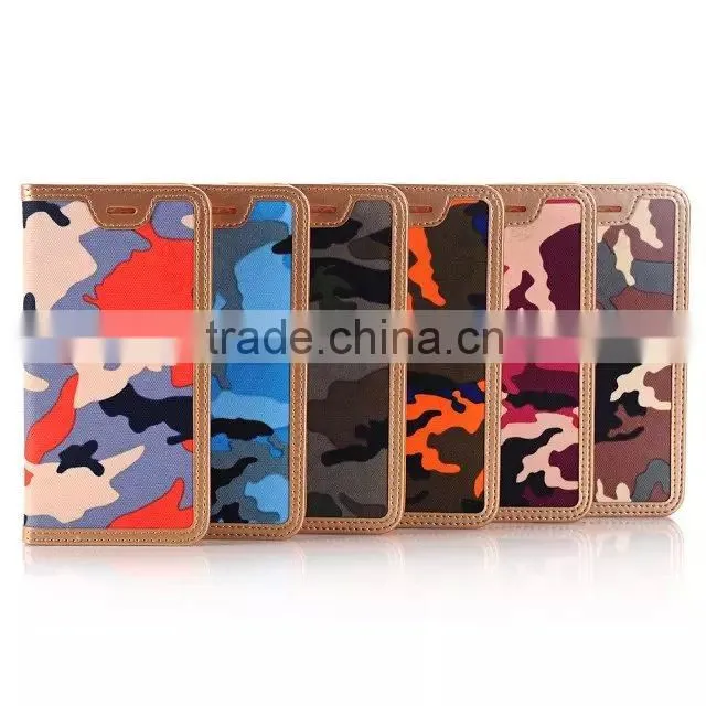 Wholesale price card slots stitching leopard leather cover for apple iphone 6 64GB