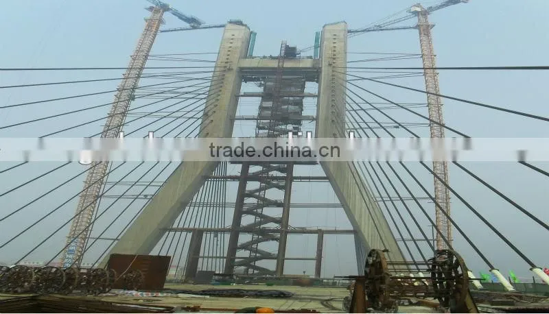 galvanized steel strand integral extrusion suspension cable