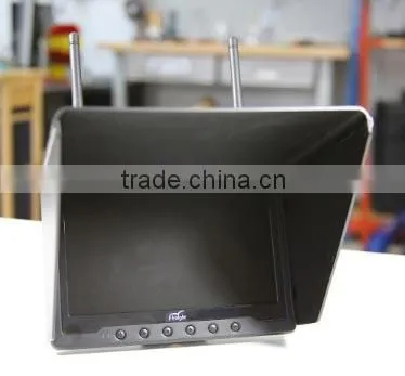 C522 5.8G 7 inch TFT HD FPV LCD Monitor Black Pearl Diversity RX for RC Quadcopter parts