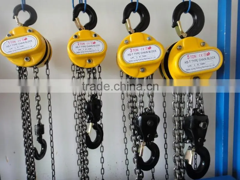 2 ton 10 ft HST types of mini chain pulley block