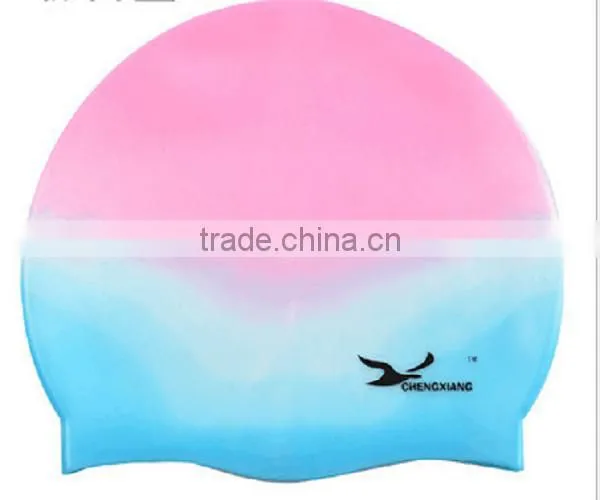 Mixed Color Swimming Caps,Silk Screen Printing Swim Caps,Swimming Hats