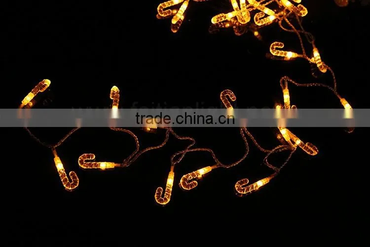 TZFEITIAN CE ROHS approval warm white candy cane christmas light for outdoor decoration