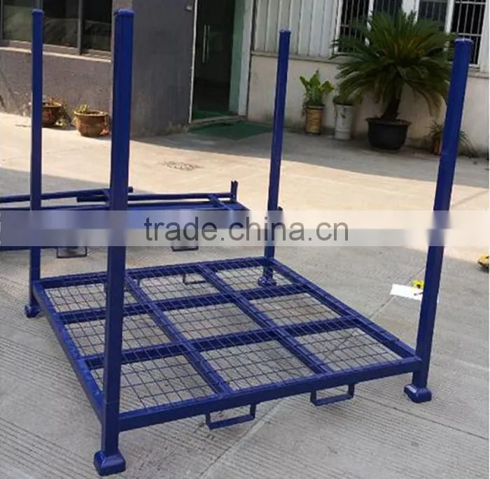 Powder coating stable and detachable fabric storage stacking rack