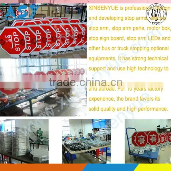 Aluminum Blade Bus Stop Led Sign Board for Traffic Safety