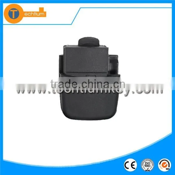 ABS 3 button round head key cover shell with 1616 battery place replacement key for vw golf bora vw passat cc b5 b6