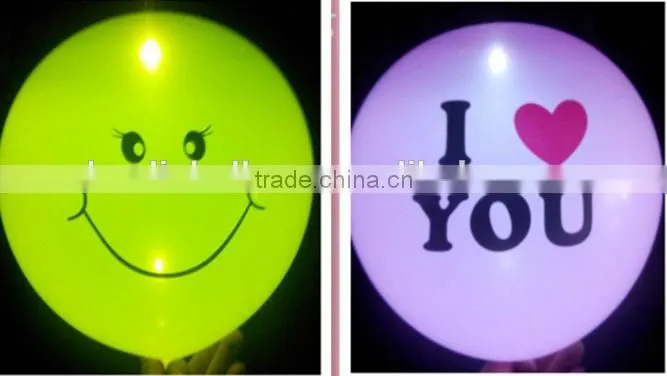 wedding party decoration led ballons illuminating led ballons