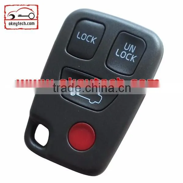 High Quatity Volvo 4 button remote key shell Car Key Volvo remote key case