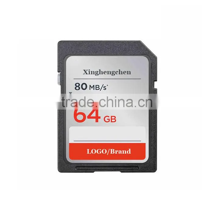 High speed camera memory card for sandisk flash sd memory card class 10