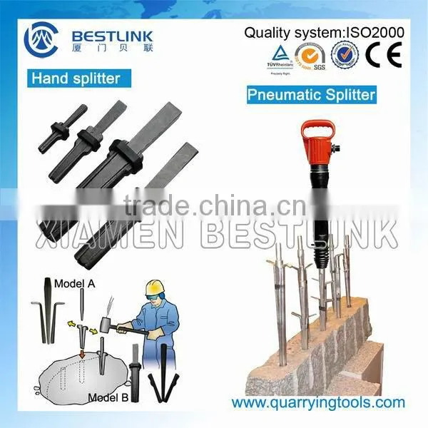 Stone splitter shims and wedges