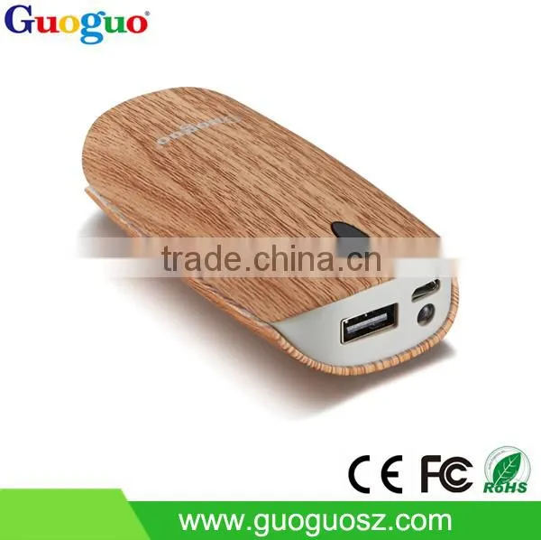 2016 hot sale guoguo fast charging protable li-polymer battery charger power bank