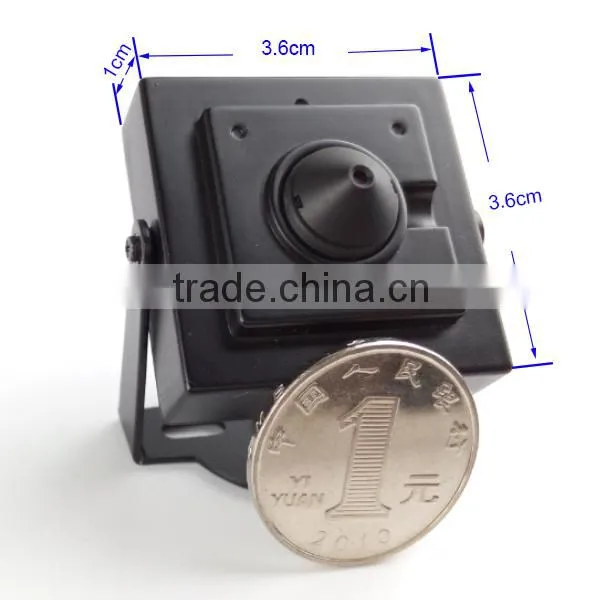 Mini 700TVL Sony Color CCD 3.7mm Pinhole Lens Car Camera