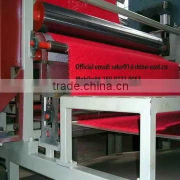 Mat machine / PVC floor spray silk carpet mat machine / production line