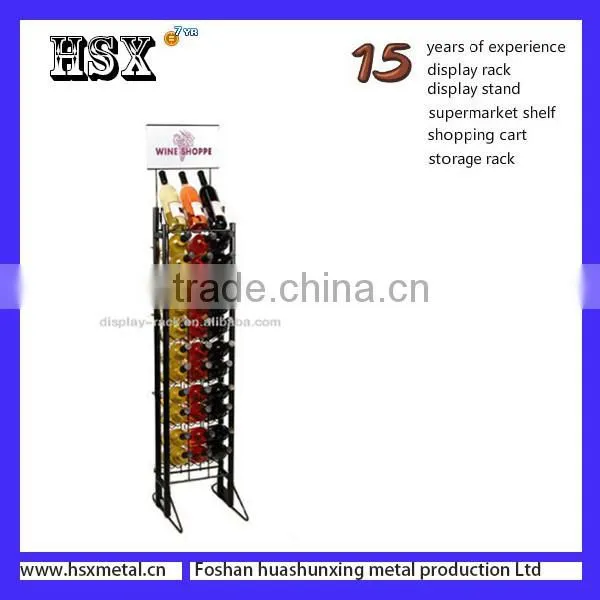 decorative wineshop drinking liquor bottle stands e HXS-1234