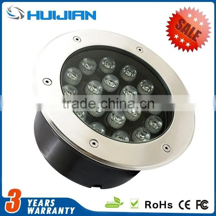 hot sell landscape outdoor led inground lights 3w 4w 5w 6w 9w 12w 18w round step lamp led underground light