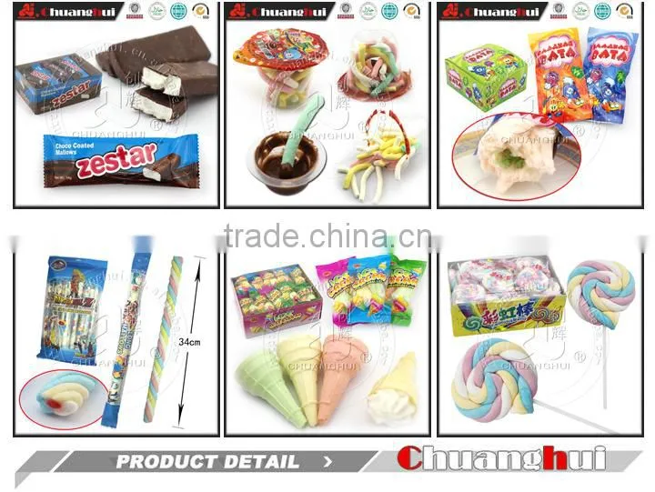 Multicolor Cotton Candy Giant Marshmallow Lollipop, ICE CREAM Marshmallow, Twist Marshmallow Series