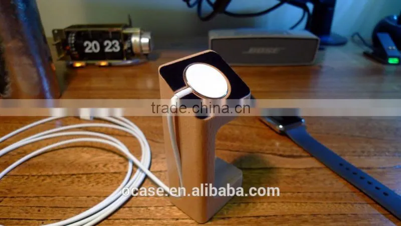 Real wooden stand For Apple Watch Charging Stand From China Supplier.